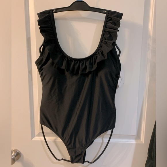 Swimsuit, Black, one piece, Large, Sugar Coast by Lolli. New with Tags. - Picture 3 of 5
